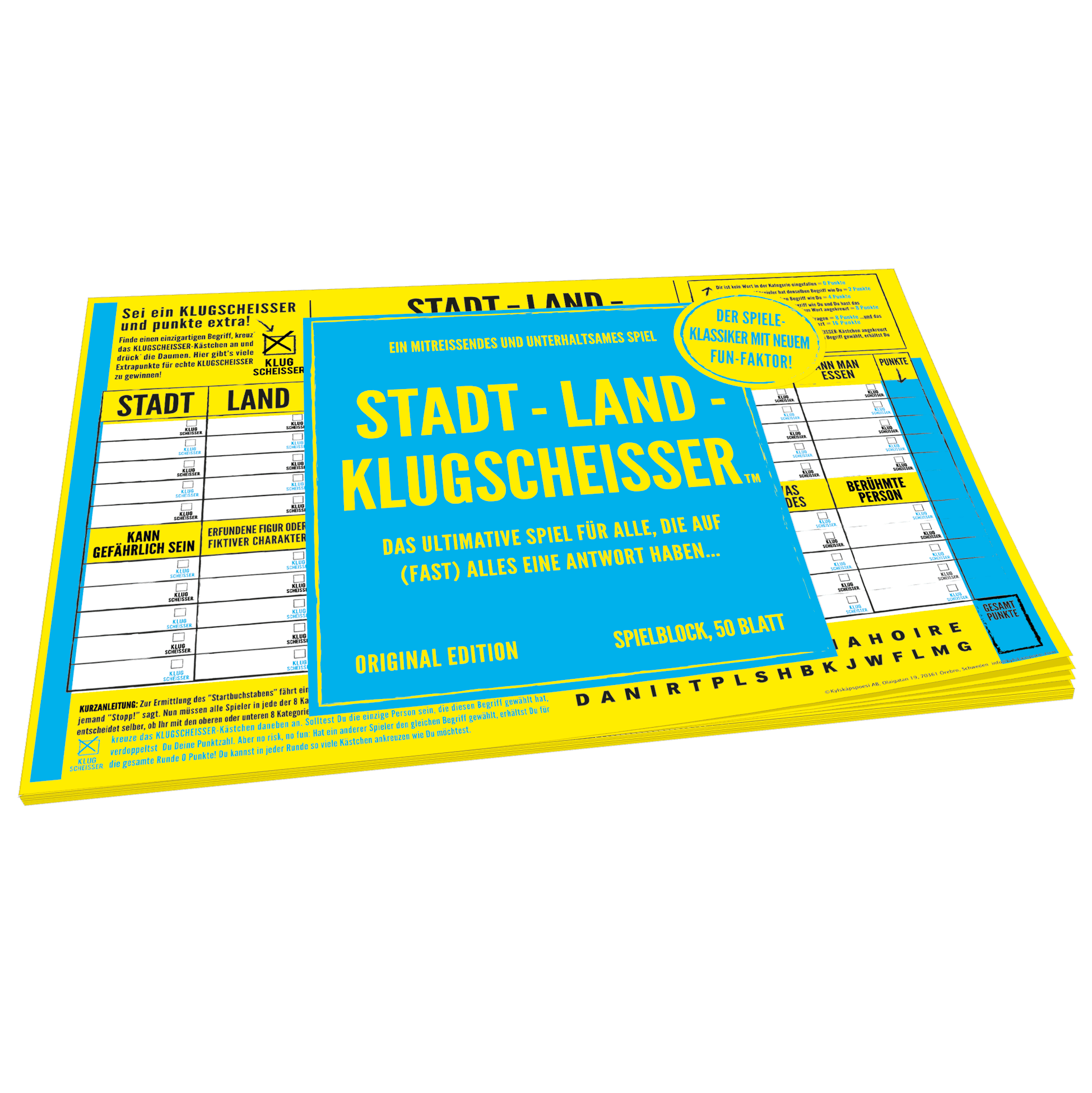 Bild von STADT-LAND-KLUGSCHEISSER - Original