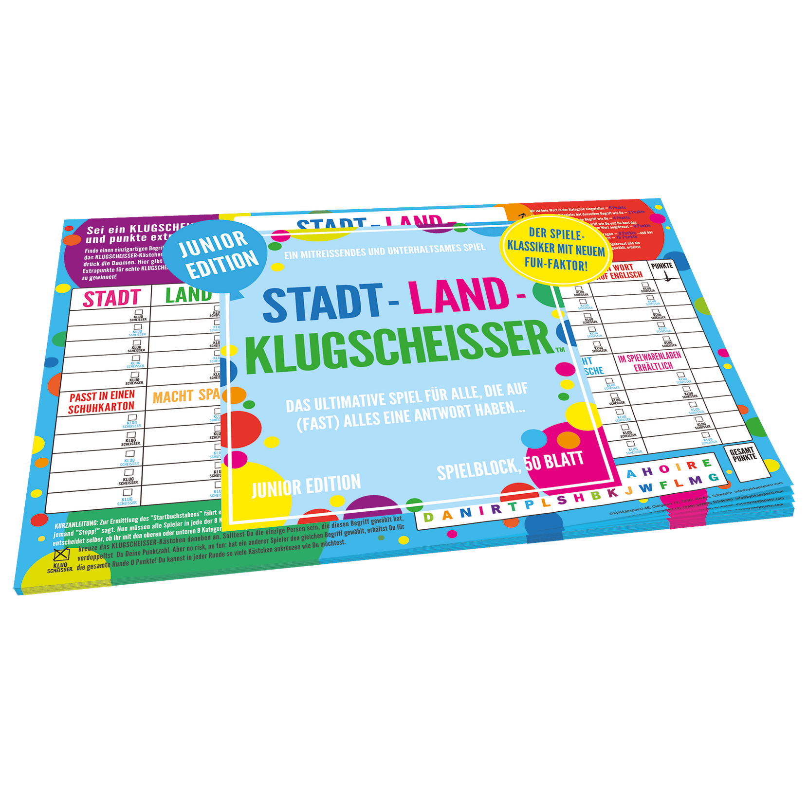 STADT-LAND-KLUGSCHEISSER - Junior