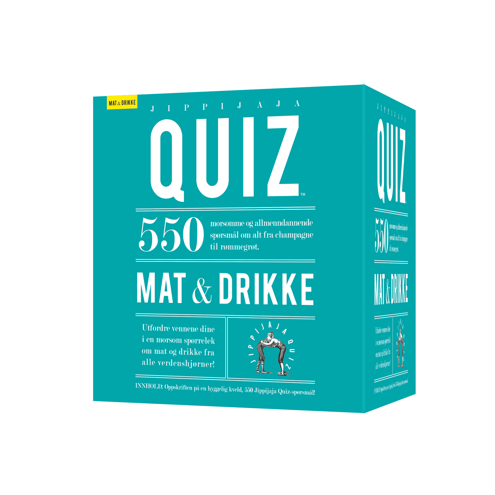 Jippijaja Quiz Mat & Drikke