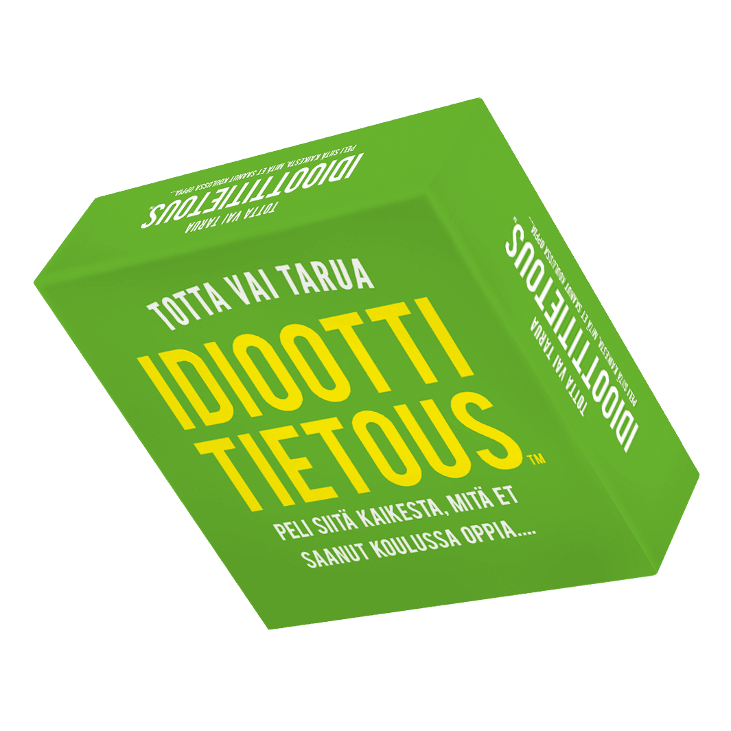 Idioottitietous - Totta vai Tarua